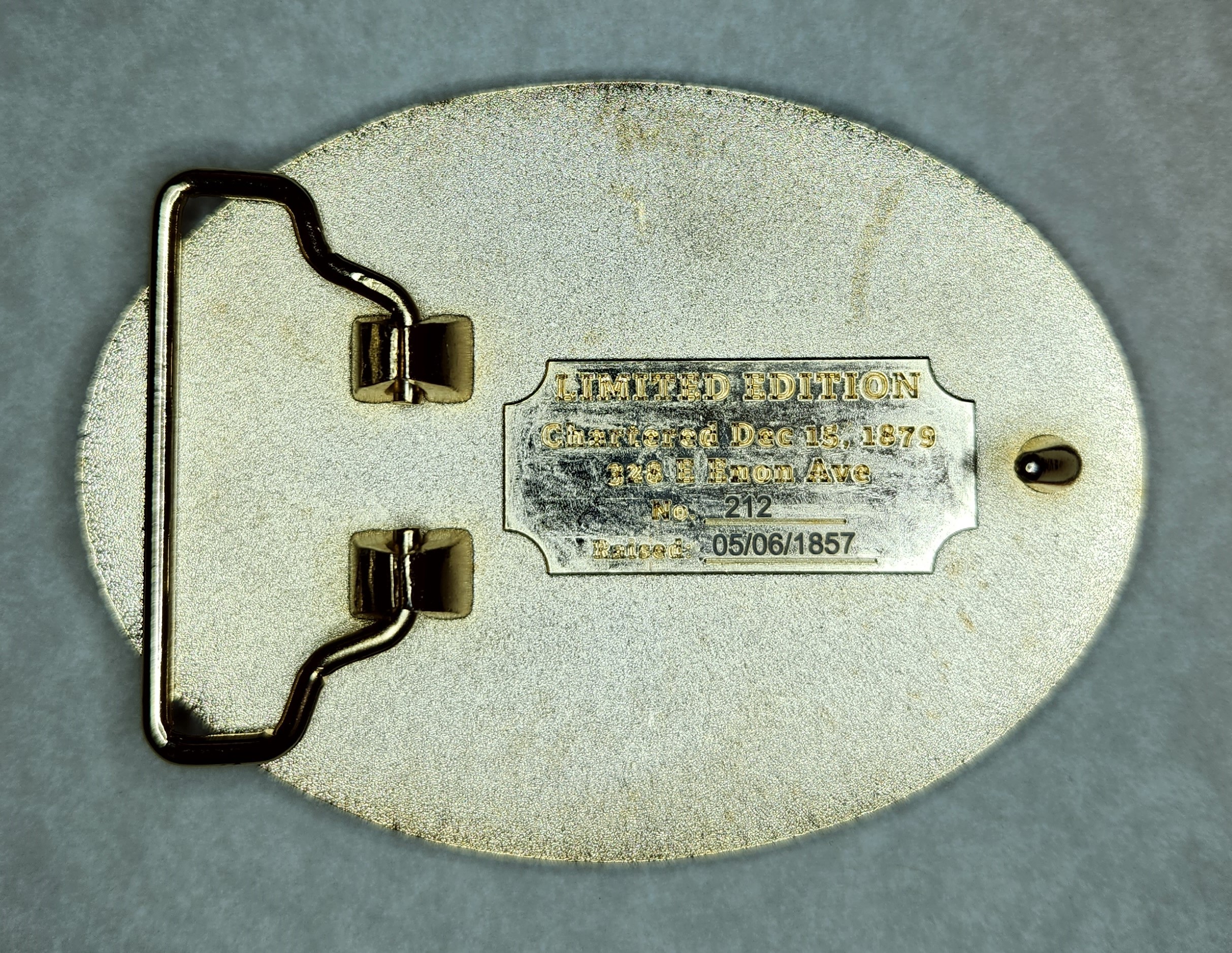 [Buckle Pic Missing] (Click here)